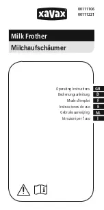 Xavax 00111106 Operating Instructions Manual предпросмотр