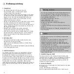 Preview for 2 page of Xavax 00111221 Operating Instructions Manual