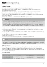 Preview for 3 page of Xavax 00111824 Operating Instructions Manual