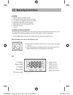 Preview for 7 page of Xavax 104984 Operating Instructions Manual