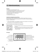 Preview for 22 page of Xavax 104984 Operating Instructions Manual