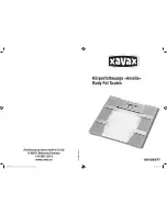 Xavax Amelie Operating Instructions Manual preview