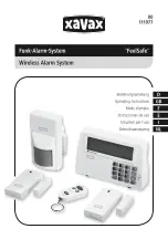 Preview for 1 page of Xavax FeelSafe Operating Instructions Manual