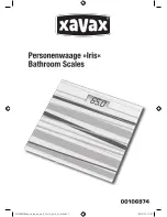 Xavax Iris Operating Instructions Manual preview