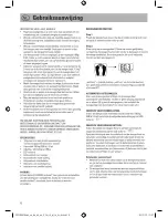 Preview for 6 page of Xavax Iris Operating Instructions Manual