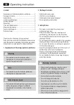 Preview for 4 page of Xavax Kolibri Operating Instructions Manual