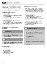 Preview for 21 page of Xavax Wanda Operating Instructions Manual