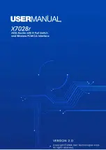 XAVi X7028r User Manual preview