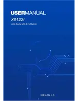 XAVi X8122r User Manual предпросмотр