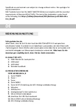 Предварительный просмотр 9 страницы Xblitz GO Manual