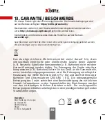 Предварительный просмотр 49 страницы Xblitz GO2 User Manual