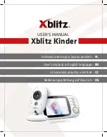 Xblitz Kinder User Manual предпросмотр