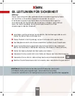 Preview for 56 page of Xblitz Kinder User Manual