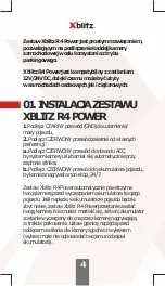 Preview for 4 page of Xblitz R4 POWER User Manual