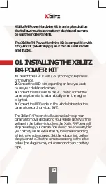 Preview for 12 page of Xblitz R4 POWER User Manual