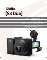 Preview for 1 page of Xblitz S3 Duo User Manual