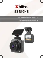 Xblitz Z8 NIGHT User Manual preview