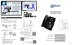 Xblue Networks IP9g Quick Reference Manual preview