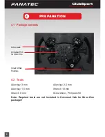 Preview for 8 page of XBOX ClubSport Fanatec Manual