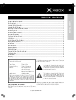 Preview for 3 page of XBOX F23-00061 Instruction Manual