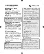 XBOX KINECT Product Manual preview