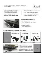 Preview for 1 page of Xbrand Cooling & Comfort Station with Hub... User Manual