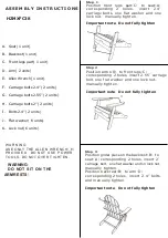 Preview for 2 page of Xbrand OE3830 BL Assembly Instructions