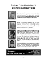 Preview for 5 page of Xcaper Industries XSMTKIT Operation And Instructions Manual