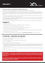 Preview for 2 page of Xcel-Arc RAZORWELD 205 Operating Manual