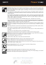 Предварительный просмотр 5 страницы Xcel-Arc RAZORWELD MIG200 Operating Manual