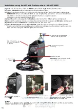 Предварительный просмотр 16 страницы Xcel-Arc RAZORWELD MIG200 Operating Manual