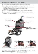 Предварительный просмотр 22 страницы Xcel-Arc RAZORWELD MIG200 Operating Manual