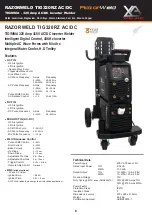 Preview for 8 page of Xcel-Arc RazorWeld Razor TIG320 ACDC Operating Manual