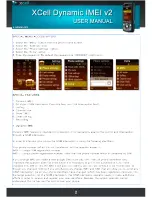 Preview for 4 page of XCell Dynamic IMEI v2 User Manual