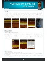 Preview for 10 page of XCell Dynamic IMEI v2 User Manual