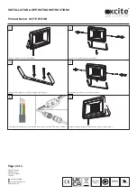 Preview for 2 page of XCITE FLOOD XCFC100NW Installation & Operating Instructions