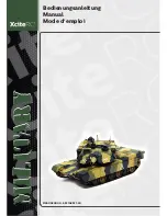 XciteRC Battle Tank M1A2 User Manual предпросмотр