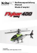 XciteRC Flybar400 Easy Manual предпросмотр