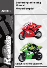 XciteRC RC Mini-Racebike RTR 2,4 GHz red Manual preview