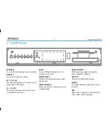 Предварительный просмотр 9 страницы Xcruiser XDSR4000HD User Manual