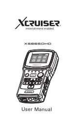 Предварительный просмотр 1 страницы Xcruiser XS6650HD User Manual