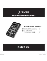 Xcube X-307 OG Instruction Manual предпросмотр