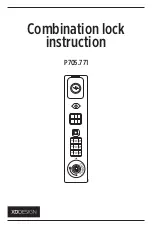 Preview for 1 page of XD Design P705.771 Instructions Manual