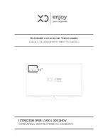 XD enjoy XD32HDV Operating Instructions Manual preview