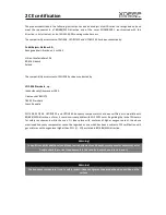 Preview for 3 page of xDEEP ZEOS 28 User Manual