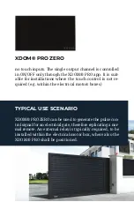 Preview for 8 page of XDOM PRO ONE User Manual