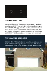 Preview for 10 page of XDOM PRO ONE User Manual