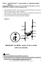 Preview for 21 page of XDP Recreation G SURF N SWING'IN Series Manual