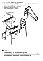 Preview for 30 page of XDP Recreation G SURF N SWING'IN Series Manual