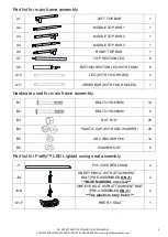 Предварительный просмотр 10 страницы XDP Recreation SURF N SWINGIN' PLUS+ 96667GF Owner'S Manual, Assembly Instructions, Care, Maintenance And User'S Manual